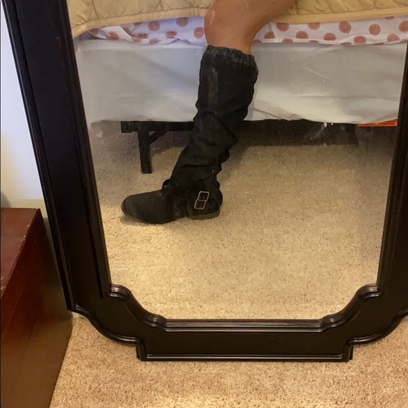 Knee high boots. Black size 8.5 not worn - Picture 2 of 2